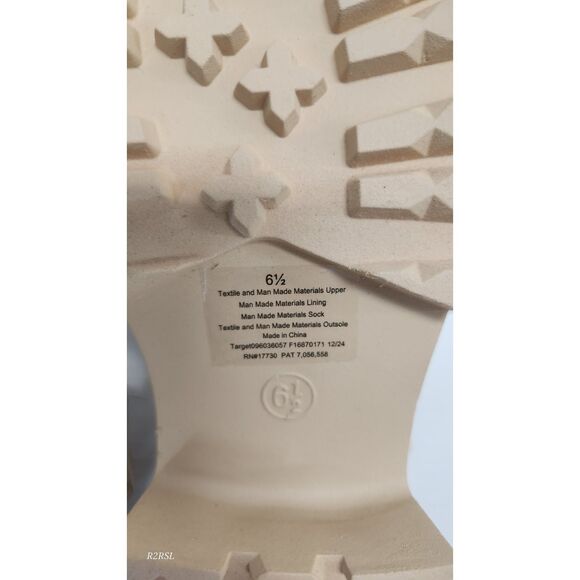 Wild Fable Elide Raffia Fishermen Platform Wedge Shoes Tan Womens 6.5 NWT - Picture 11 of 12